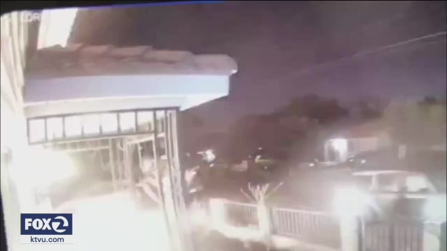 VIDEO: Suspect throws Molotov cocktail at San Jose home sparking fire