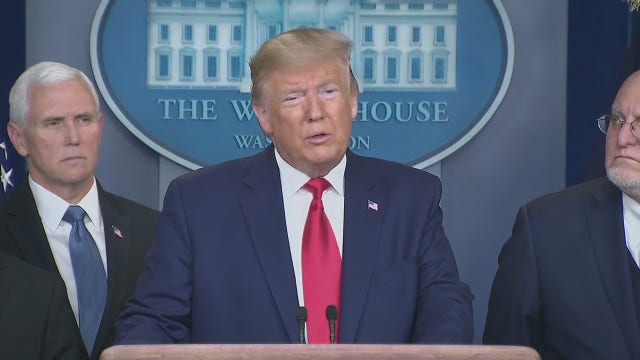 Trump, on 1st death from virus in US: 'No reason to panic'