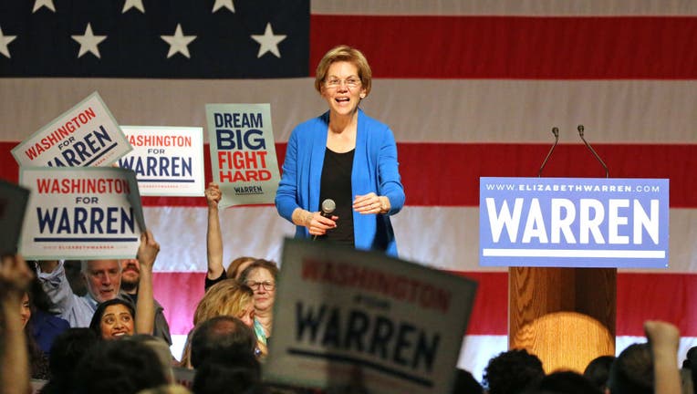 Presidential Candidate Elizabeth Warren Holds Campaign Event In Seattle