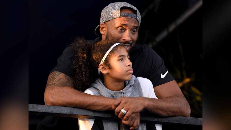 Kobe Bryant and his daughter, Gianna, are shown in a file photo.