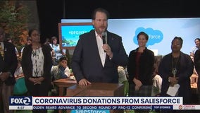 Salesforce to donate to coronavirus, will pay hourly employees and interns