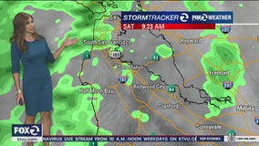 Bay Area receives first rainfall in more than a month