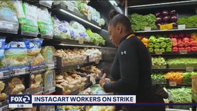 Some Instacart, Amazon workers strike as jobs get riskier