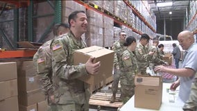 National Guard members assist Food Bank of Contra Costa & Solano