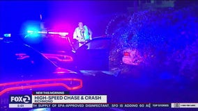CHP: High-speed chase in Richmond ends in crash, arrest