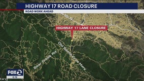 Highway 17 lane closures planned for brush removal work this week