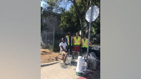 'Pandemic positives:' Oakland neighbors use coronavirus quarantine to spruce up block