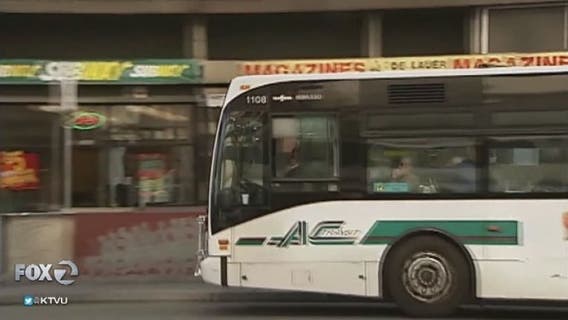 AC Transit bus service to end early every day this week due to curfew