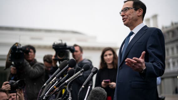 Mnuchin: Virus aid package soon, $1,200 checks by August