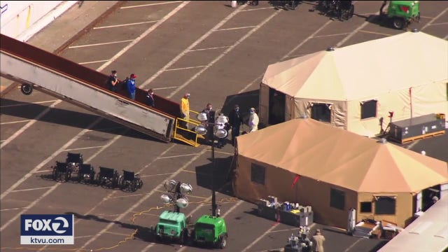 Nearly 800 disembark Grand Princess cruise ship, process to continue Thursday