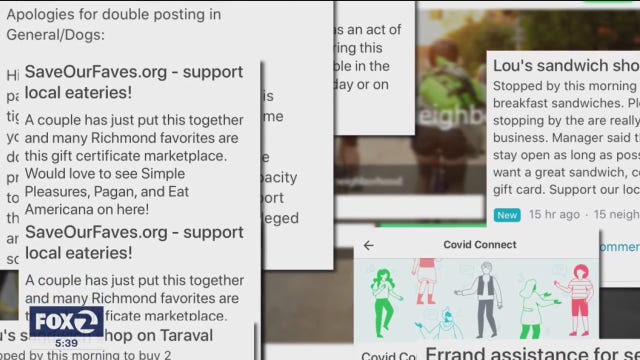 How Nextdoor is inspiring neighbors helping neighbors in a time of crisis
