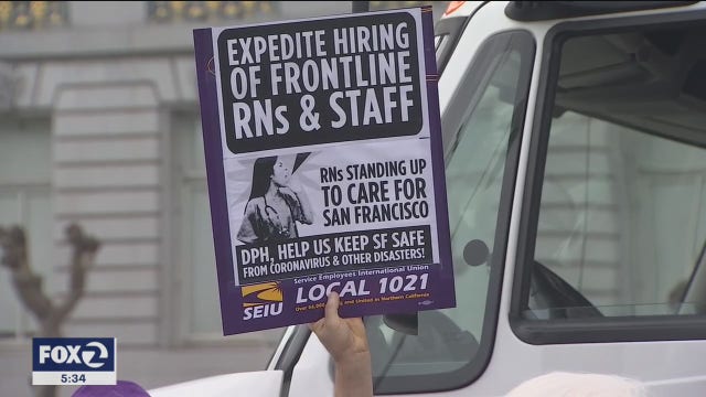 Nurses at SF General say they are understaffed, under trained for coronavirus