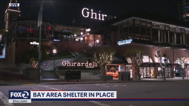 Day one of San Francisco shelter-in-place an eerie sight, says visitors