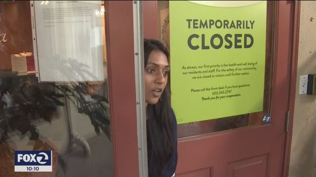 Burlingame retirement home on lockdown, 5 residents test positive for COVID-19