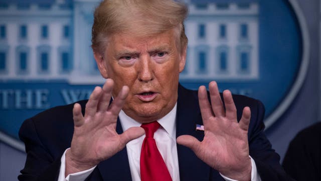 Trump says he intends to reopen country in weeks, not months