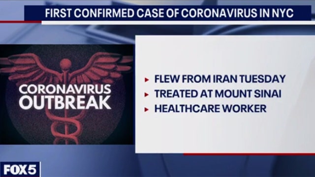 Manhattan woman is first coronavirus case in New York