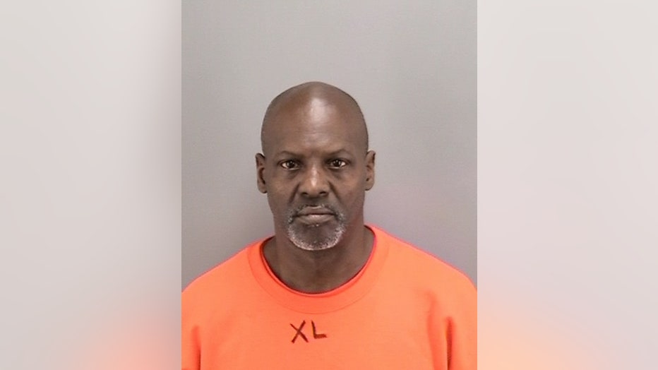 San Francisco police release booking photo of second suspect ID'd as Jonathan Amerson, 56, n attack on Asian man in SF’s Bayview. Amerson surrendered to police on Sunday. 