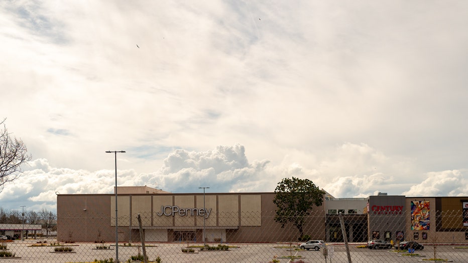 COVID-19 Lockdown Order Empty Mall