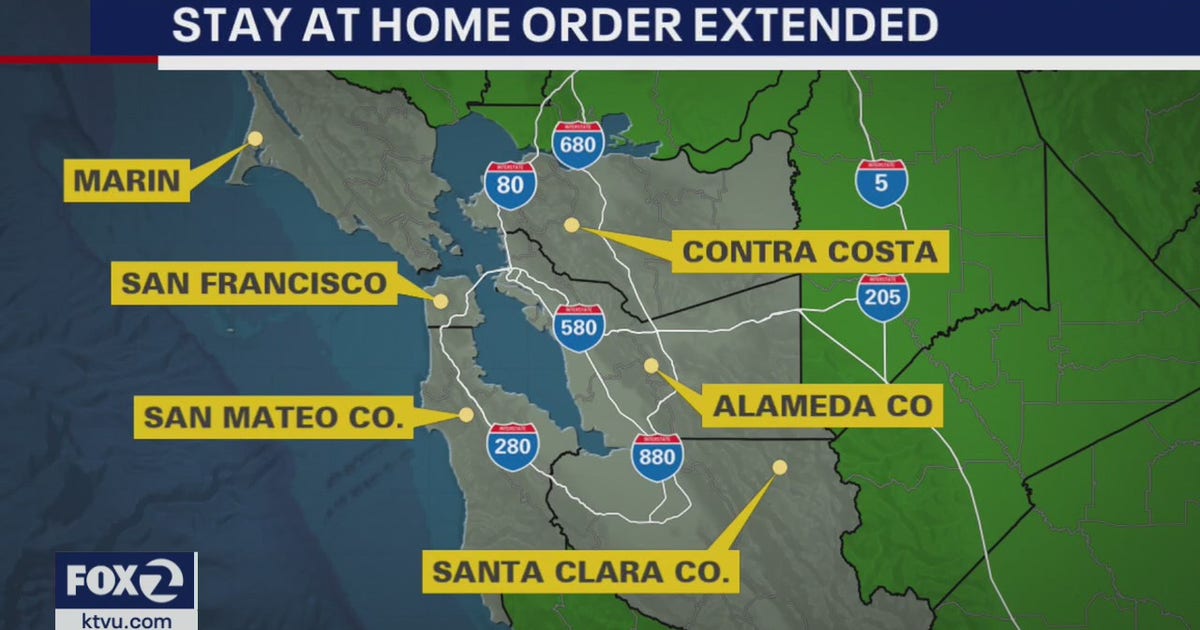 6 Bay Area counties extend stay at home orders through May | KTVU FOX 2