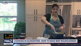 Cooking in quarantine: Beef Bourguignon