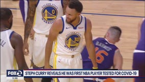 Steph Curry reveals he was first NBA player tested for COVID-19