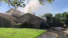 Santa Rosa home damaged after car catches fire in garage