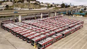 Bicyclist hospitalized after collision with MUNI bus in San Francisco