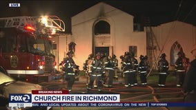 Richmond church burns in predawn fire