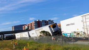 Three Emeryville rail crossings reopen after freight train derailment