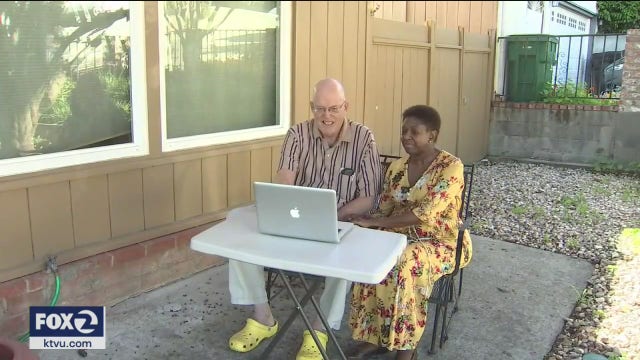 East Bay couple donates stimulus checks to local food banks