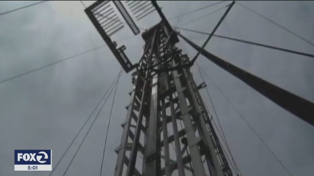 Oil prices fall into negative territory
