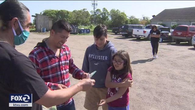 COVID-19: Effort to get masks to Latino farm workers in Half Moon Bay