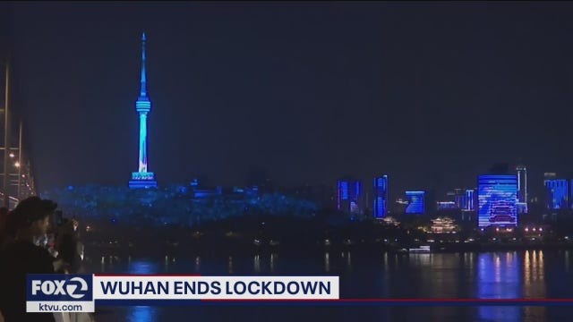 China's virus pandemic epicenter Wuhan ends 76-day lockdown