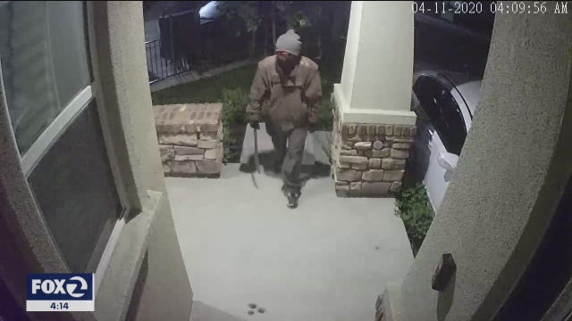 VIDEO: Suspect approaches Brentwood home with machete, not jailed over COVID-19 concerns