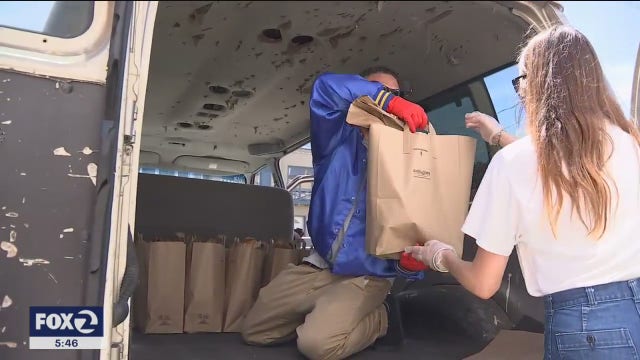 Meet the two people buying and delivering groceries to 60 San Francisco seniors