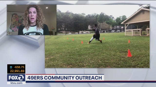 49ers reach out to the community during this pandemic