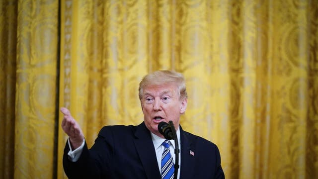 Trump speculates that China released virus in lab 'mistake'