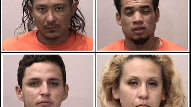 Police arrest four suspects in connection with two San Francisco robberies