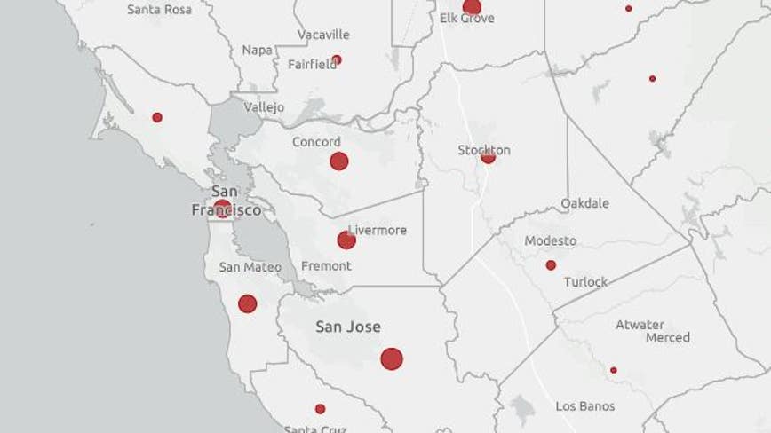 Interactive Map A Bay Area County By County Breakdown Covid 19