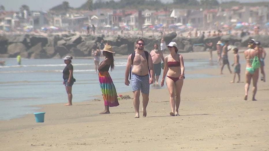 Gov Newsom Announces Temporary Hard Closure Of Orange County Beaches