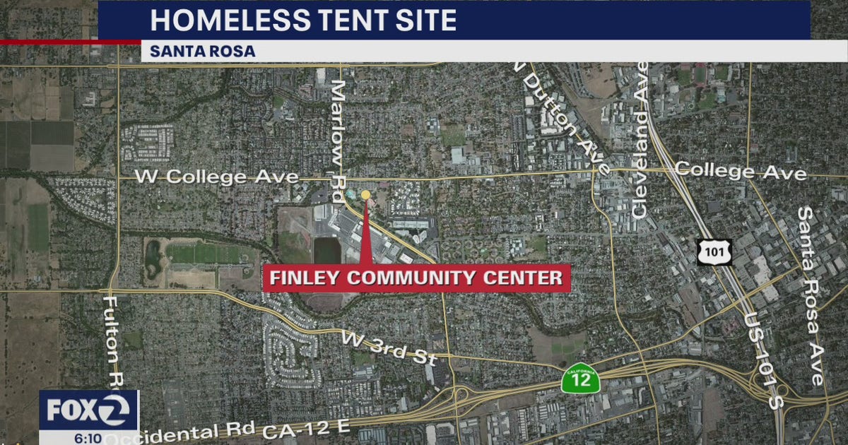 Santa Rosa setting up tents for homeless in community center lot | KTVU ...