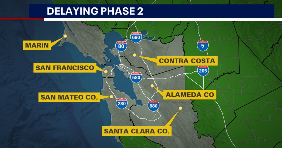 Three Bay Area counties to implement "Phase Two" of reopening ...