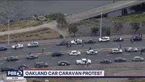 Thousands join procession of drivers in Oakland