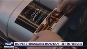 E-40 donates 1,000 gallons of hand sanitizer to California prisons