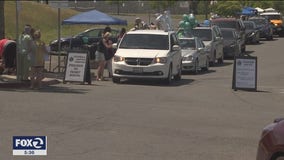 Antioch high school holds special social distancing event for graduating seniors