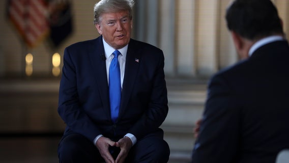 Trump pushes economy reopening, says virus could kill 100K