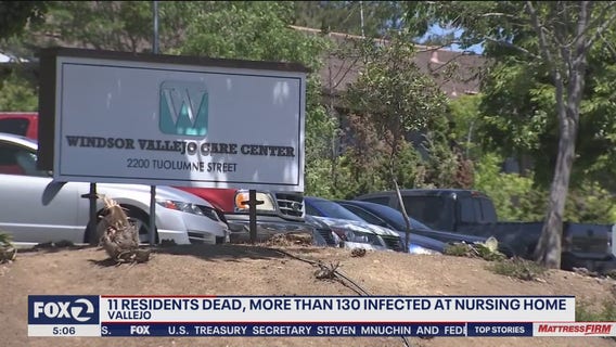 11 Vallejo nursing home residents have died of coronavirus