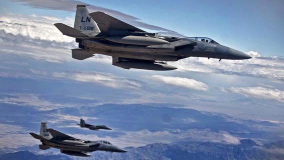 Eyes to the sky! Cal Guard flyover makes its way above the Bay