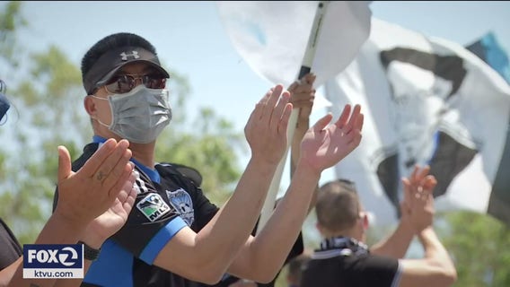 San Jose health care workers treated like superstars, celebrated with cheers