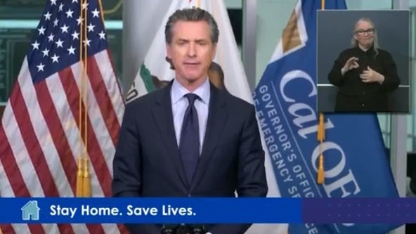 WATCH: California governor to showcase reopened small business